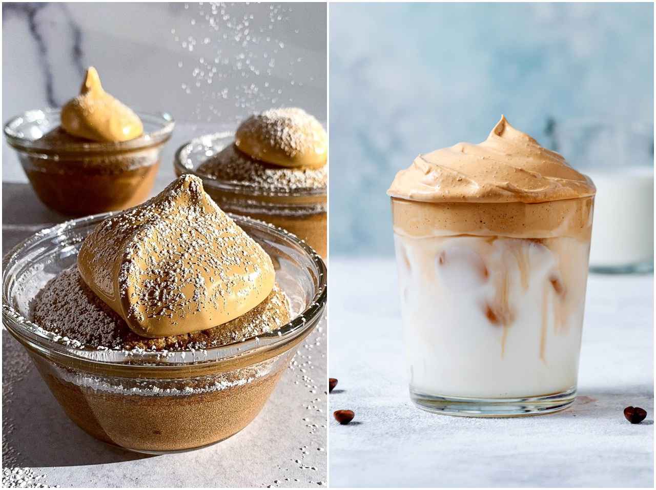 オートミールをダルゴナコーヒー風に！SNSでバズったスイーツのレシピ