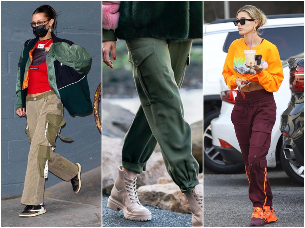 「カーゴパンツ」が復活!冬ストリートコーデでセレブに大人気