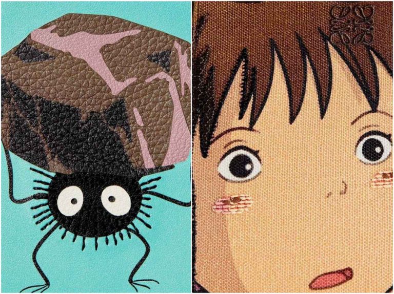『千と千尋の神隠し』とコラボ!ロエベのデザイナーがアイテムの一部を公開