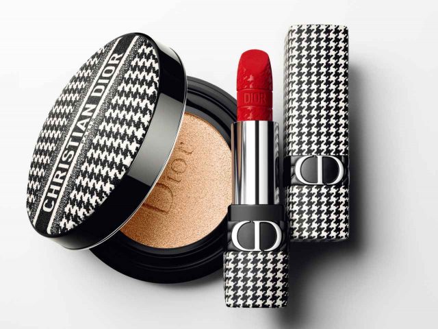 “千鳥格子”が可愛い！ディオール2022春コスメは「ニュールック」着想の限定リップ＆クッションファンデ