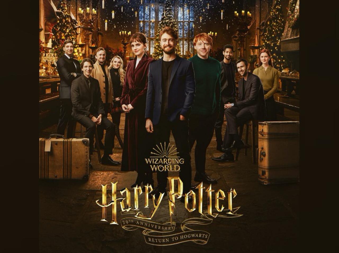 ハリー、ロン、ハーマイオニーが久々にそろった姿に感動!『ハリポタ』キャストがホグワーツに大集合
