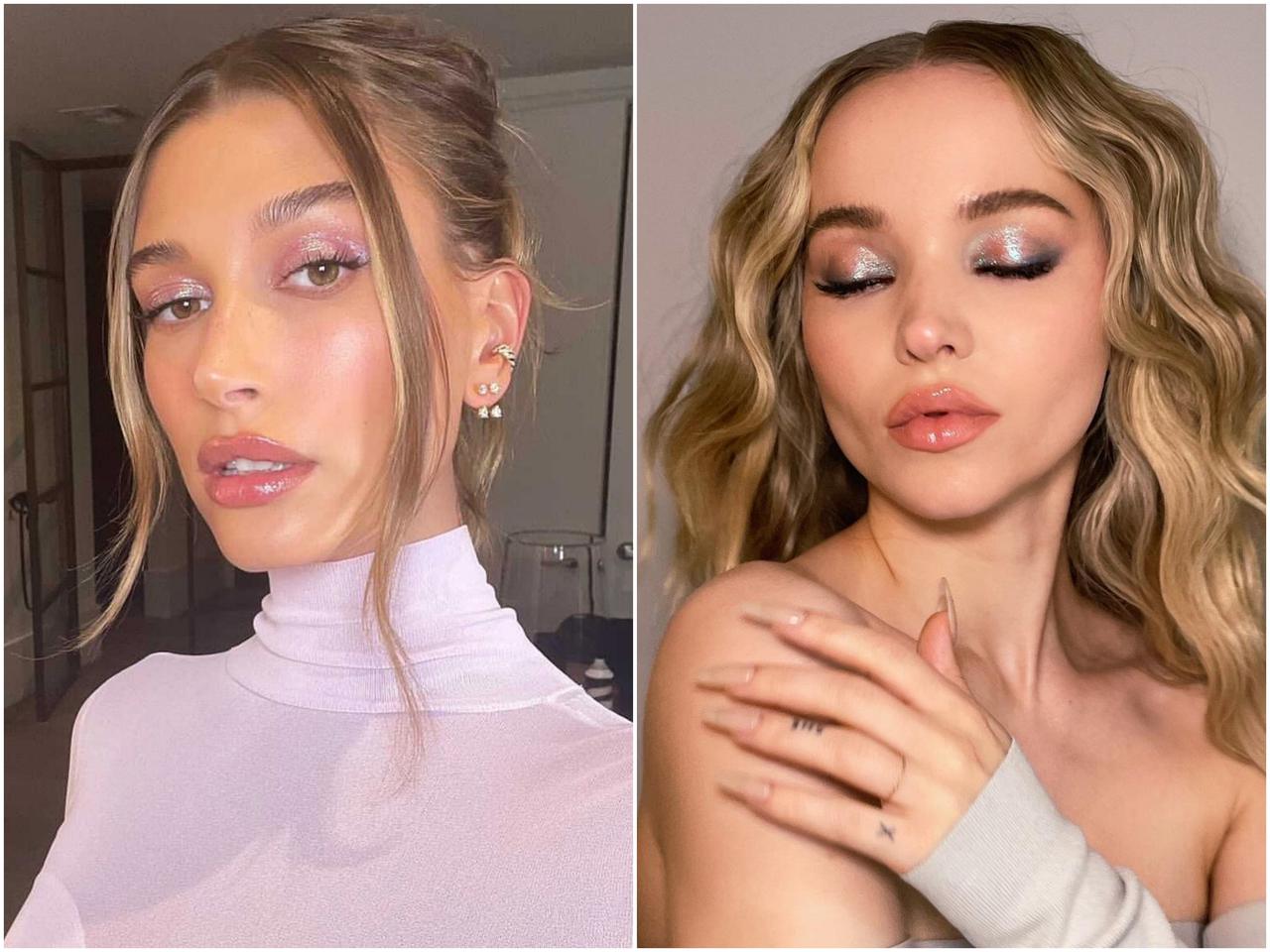 濡れツヤ「グリッターメイク」がキテる！透明感たっぷりの最旬メイク