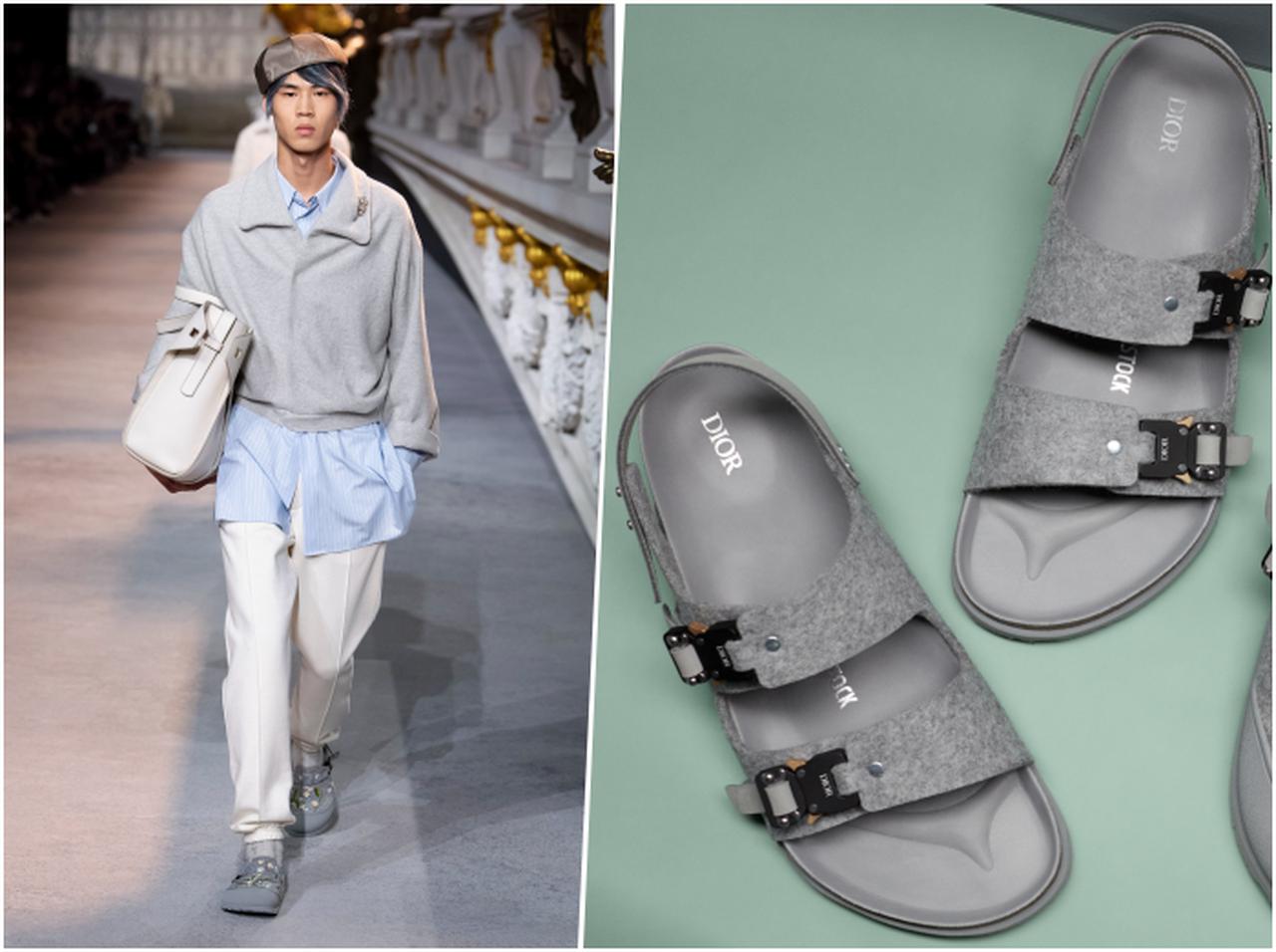 ビルケンシュトックとディオールとのコラボでキーになるのは“バックル”