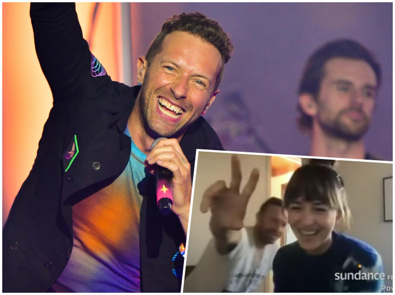 コールドプレイのクリス・マーティン、恋人のZoomにサプライズ登場した「理由」にキュン