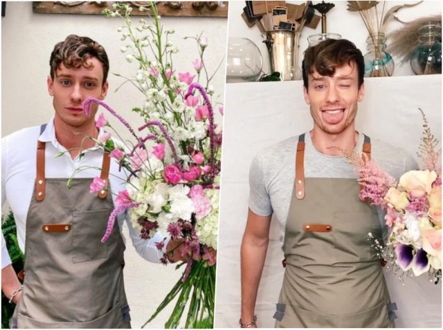 イケメン花師が作る「ディズニープリンセス」がテーマのブーケがまさに眼福