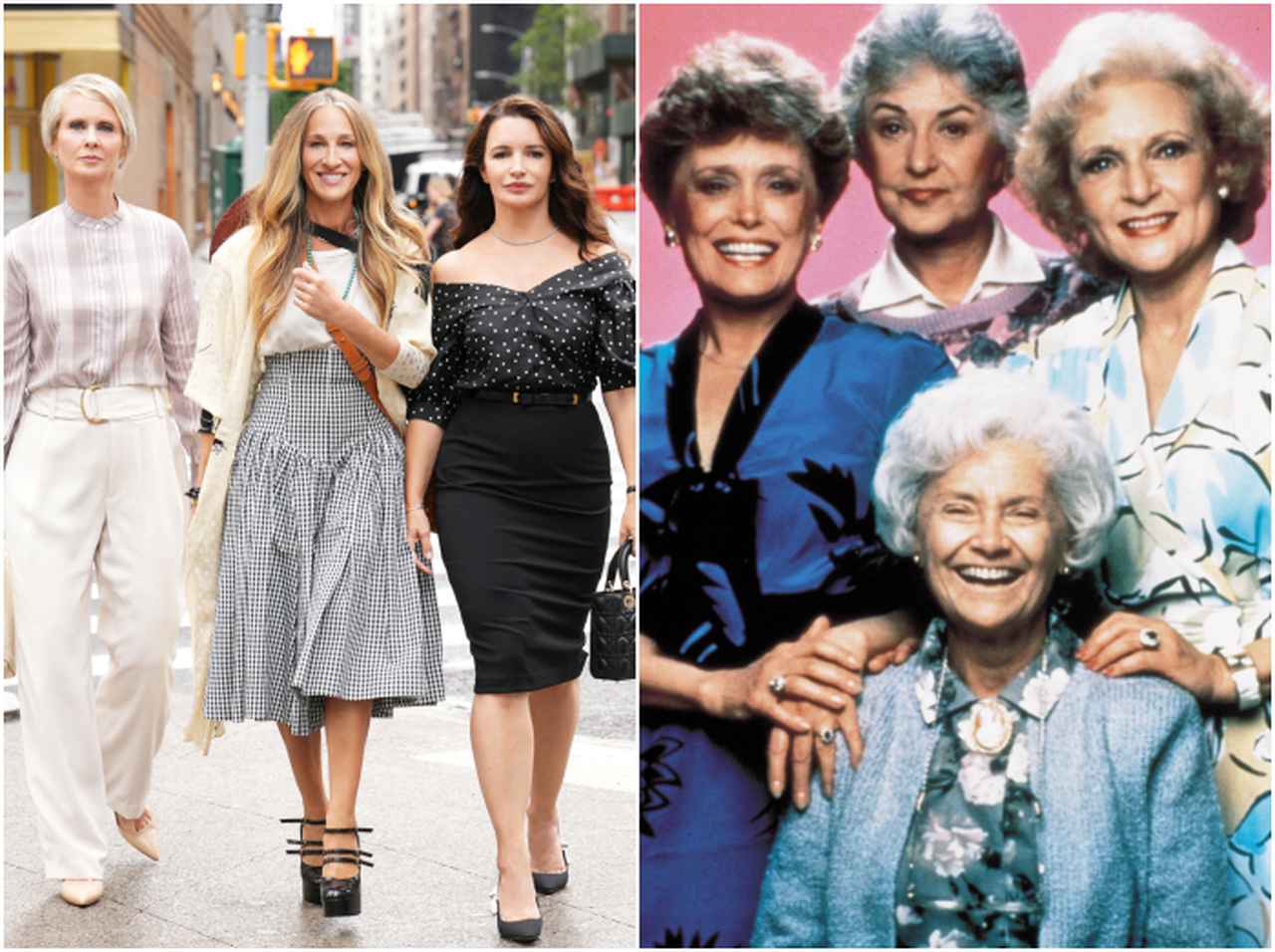 『セックス・アンド・ザ・シティ新章』と『ゴールデン・ガールズ』の女性は同い年！時代の変化が凄いと話題