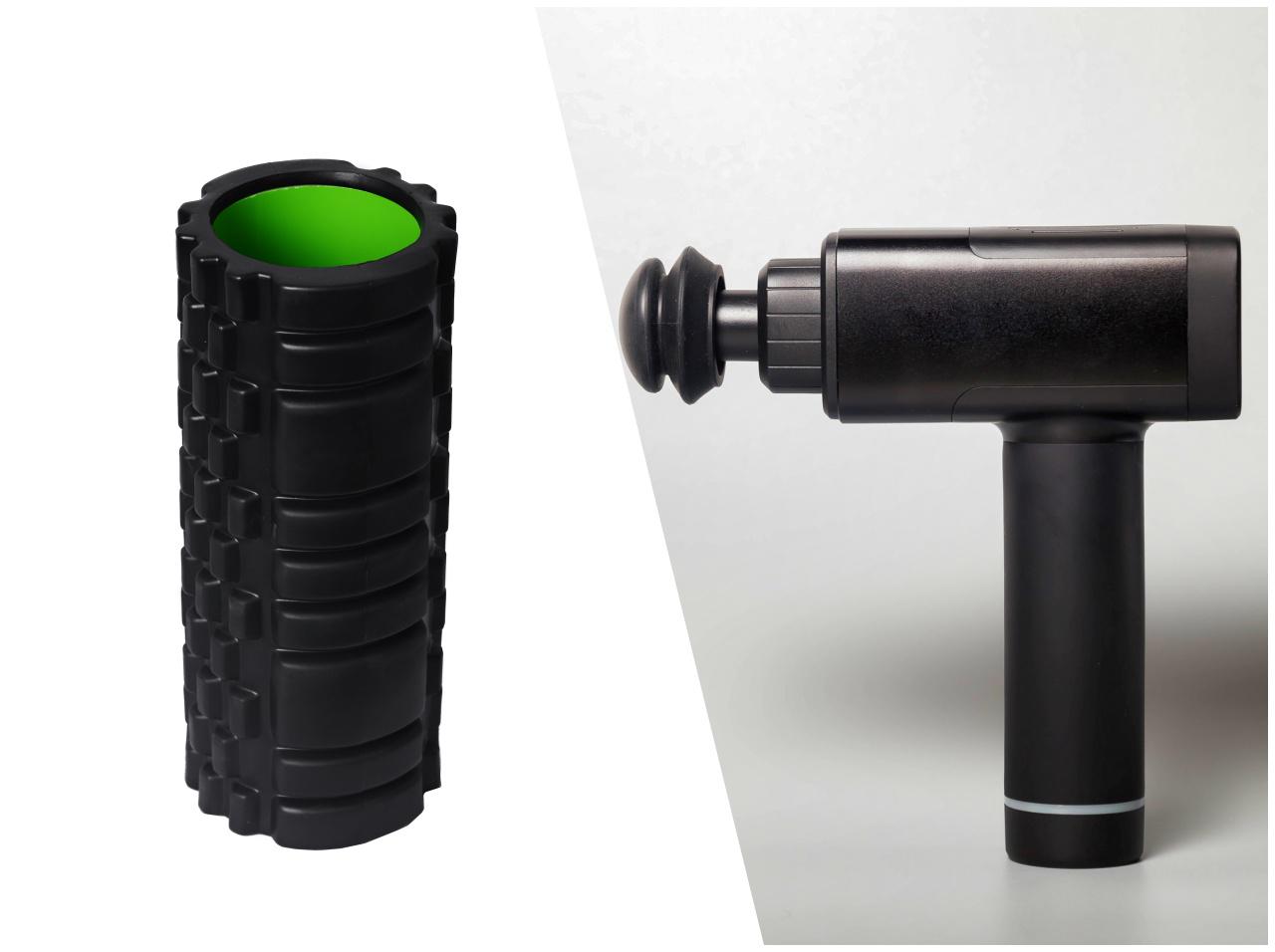 マッサージガンとフォームローラー、どっちを選ぶべき？筋膜ほぐしグッズの特徴の違い