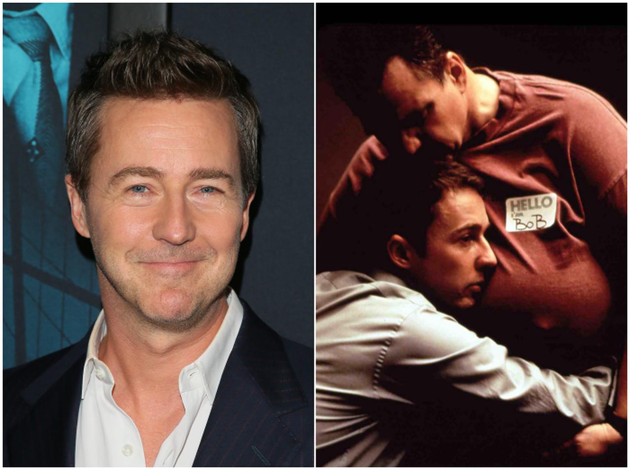 エドワード・ノートン、大切に飾っている『ファイト・クラブ』の写真で亡くなったミート・ローフを追悼