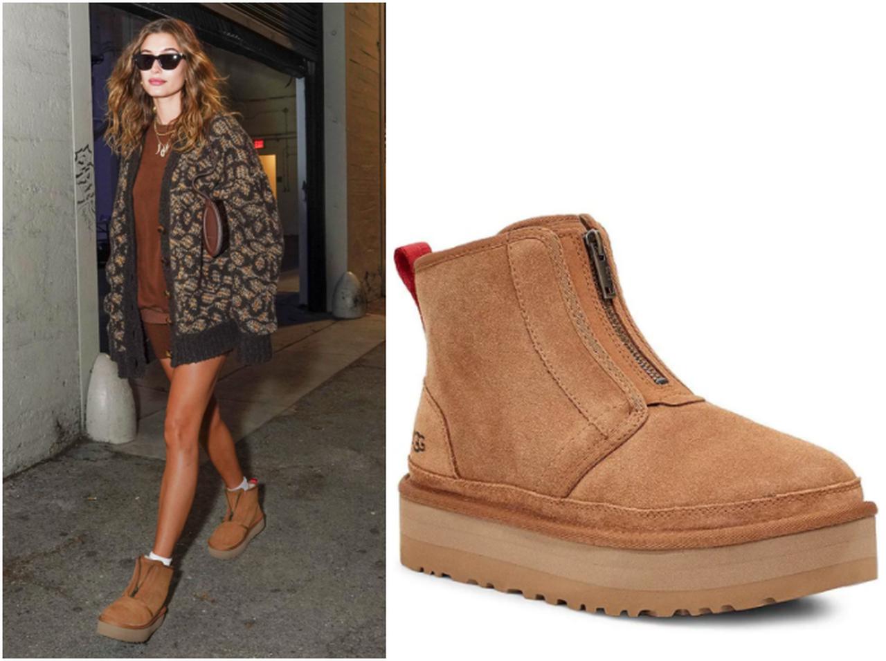 アグの「プラットフォームブーツ」がセレブたちに人気!