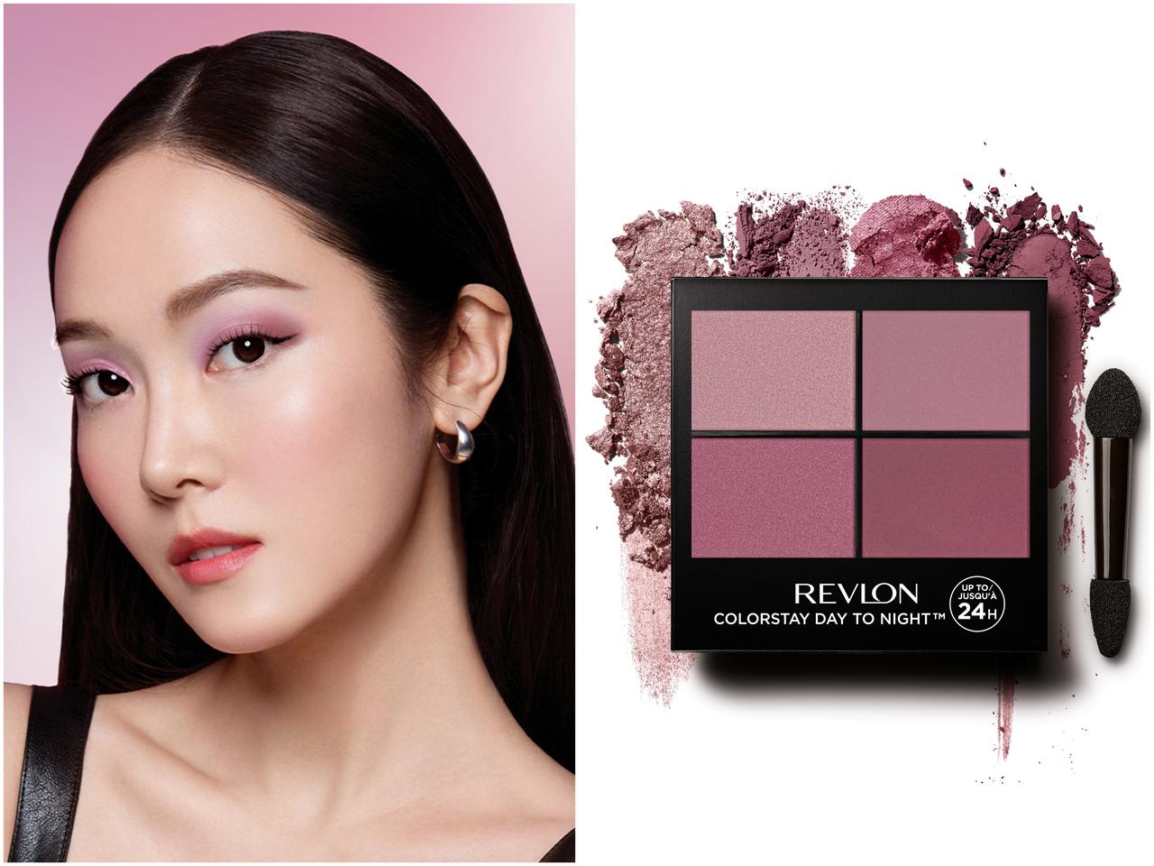 レブロン、春の新作「くすみ系カシス色」アイシャドウパレット