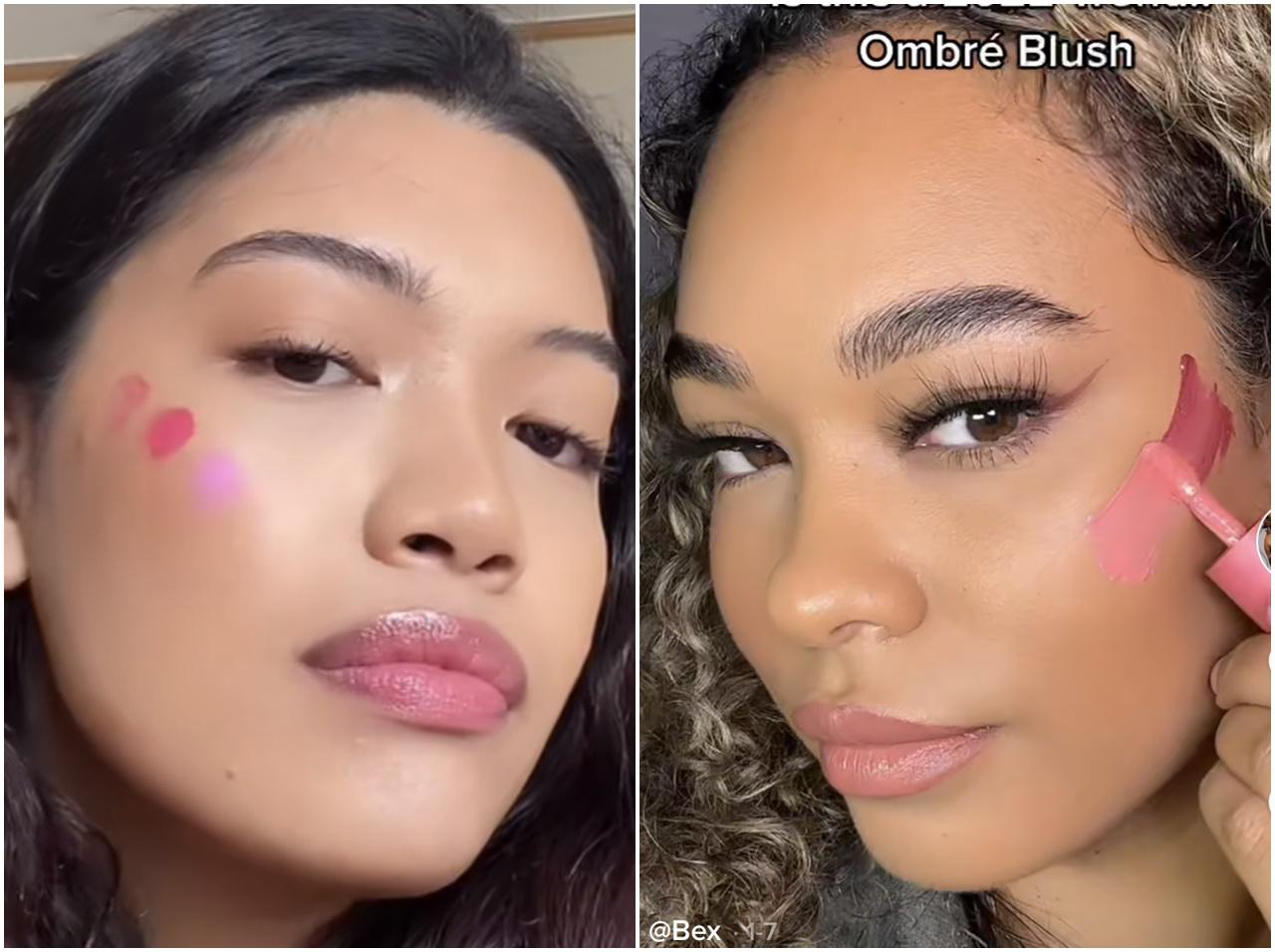 チークも複数カラー使う時代！「オンブレブラッシュ」が海外のTikTokでトレンドに