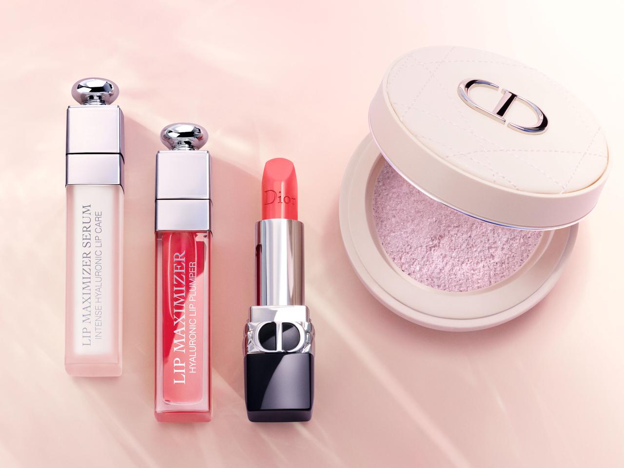 ディオール、22年春コスメは“オパール”のように輝くルースパウダー＆濃密リップ美容液