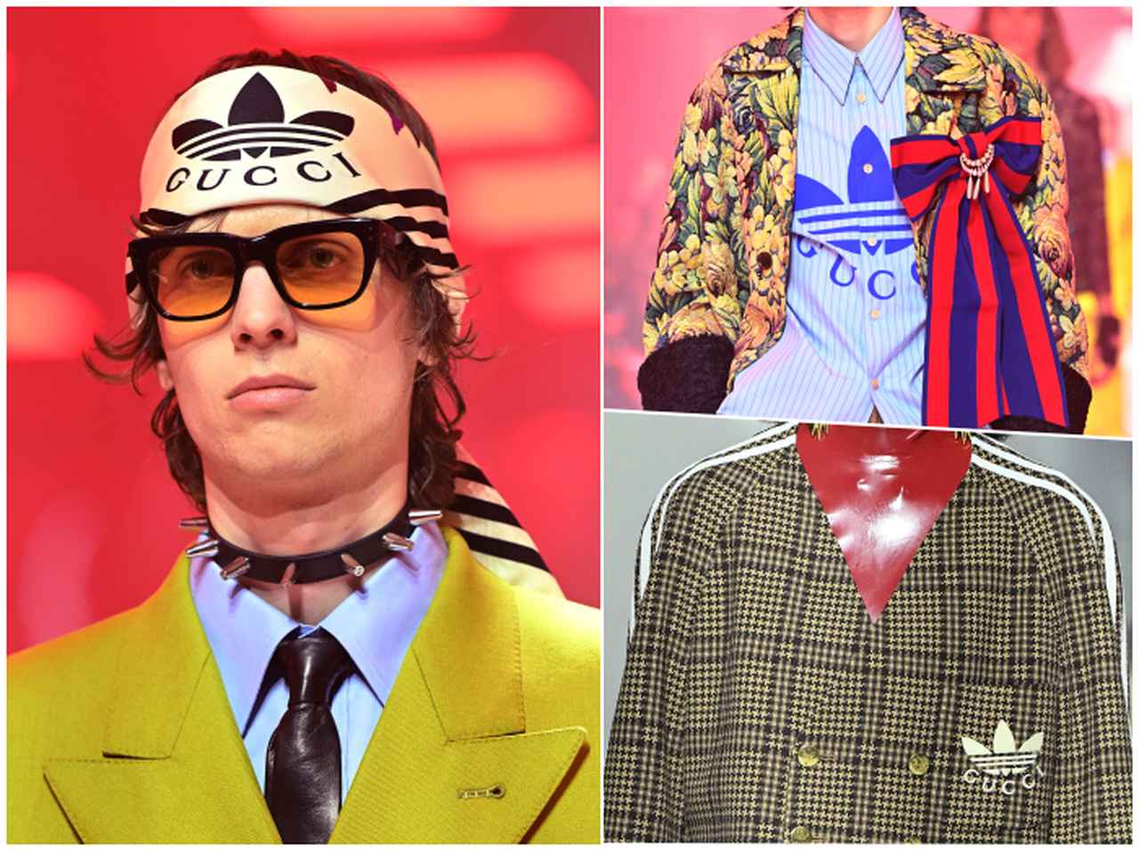 グッチとアディダスがコラボ!アディダスの3本線やトレフォイルがラグジュアリーに昇華