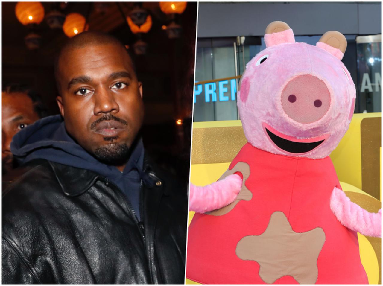 子供向けアニメ『ペッパピッグ』、カニエ・ウェストから正式に「敵」に認定される