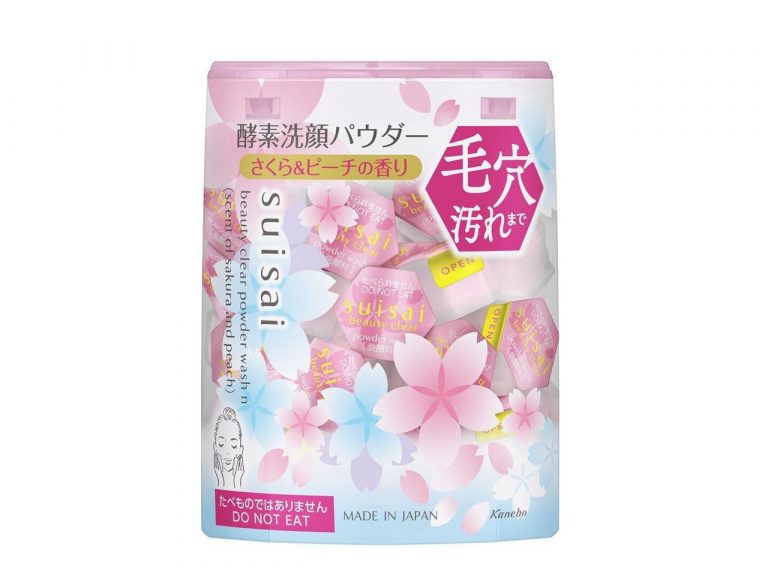 “スイサイビューティクリア パウダーウォッシュ Ｎ” から春の訪れを感じさせる「さくら＆ピーチの香り」が数量限定で登場！