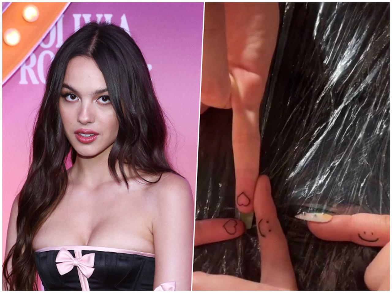 「フィンガータトゥー」が可愛すぎる!オリヴィア・ロドリゴが友人とマッチングタトゥー