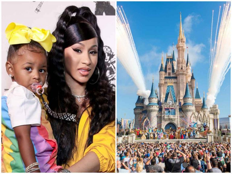 カーディ・Bの強面ボディガード、ディズニーランド同行で「真顔でアトラクションに乗る姿」がジワる