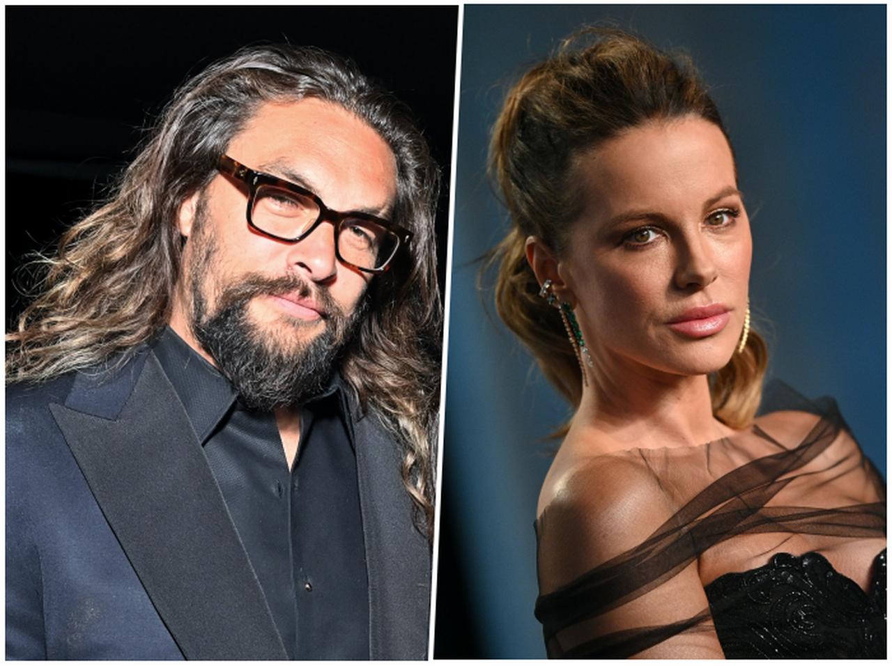 ジェイソン・モモア、ケイト・ベッキンセイルと「いい雰囲気」のところを目撃される