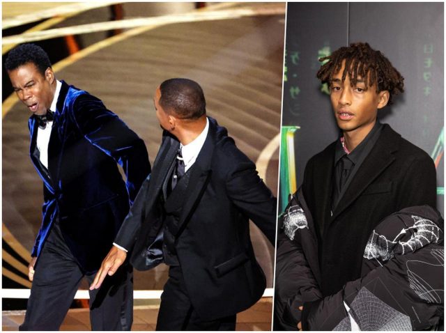 生放送中に強烈ビンタを見舞ったウィル・スミス、息子ジェイデンがリアクションか【アカデミー賞】