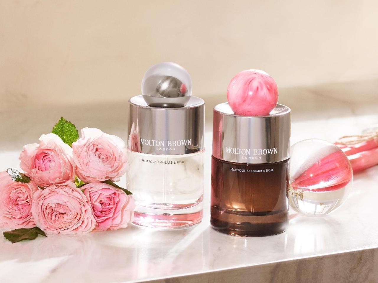 モルトンブラウン、22年春新作は“ルバーブ&ローズ”の甘く爽やかなフレグランス