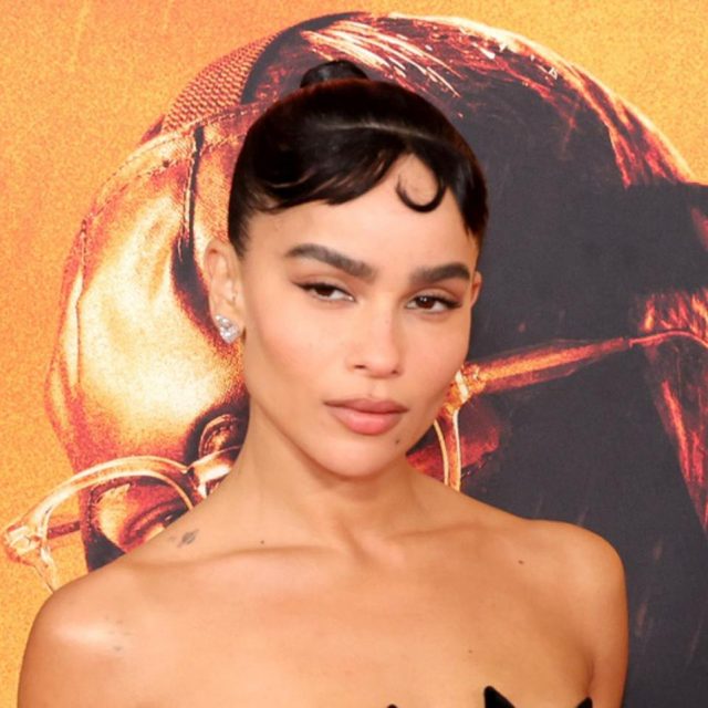 『ザ・バットマン』プレミアでゾーイ・クラヴィッツが「胸に猫」を仕込む