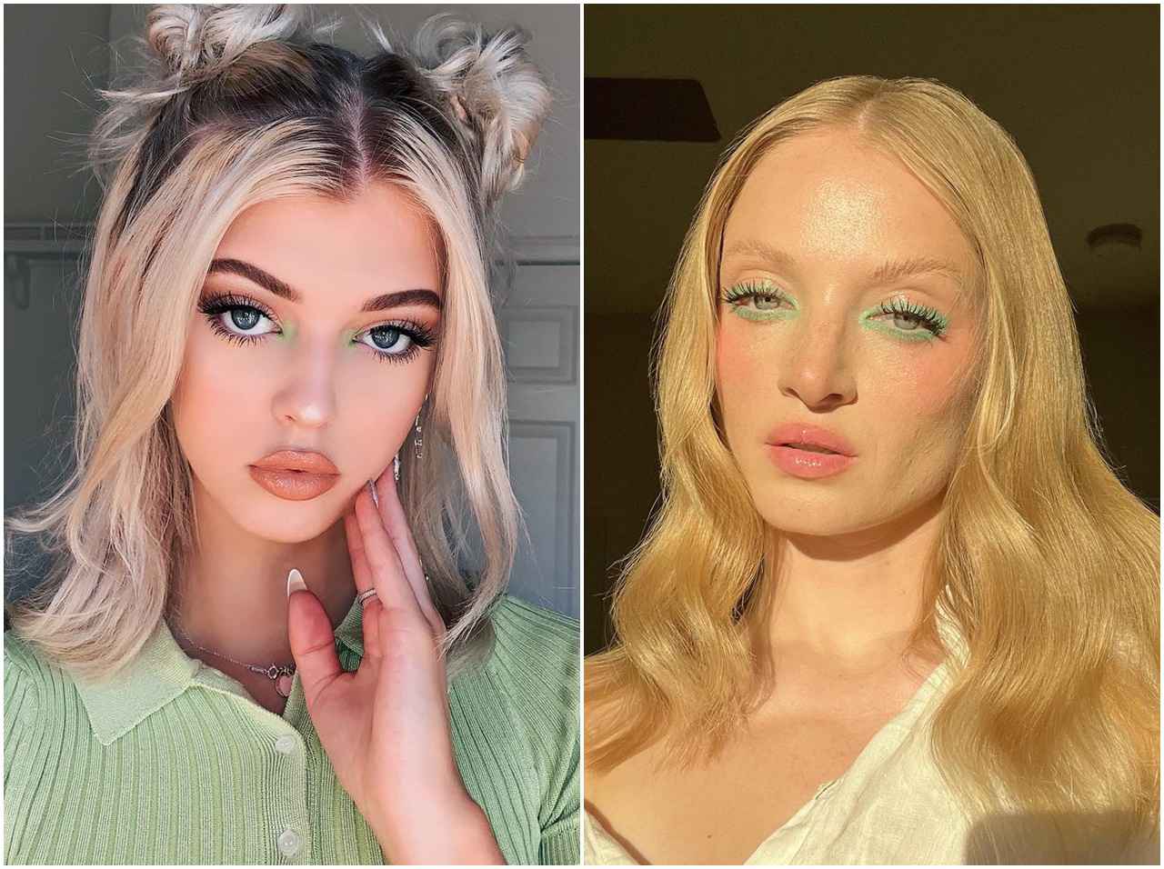 2022年春のトレンドアイメイク!海外で注目の「ミントカラー・アイメイク」5選