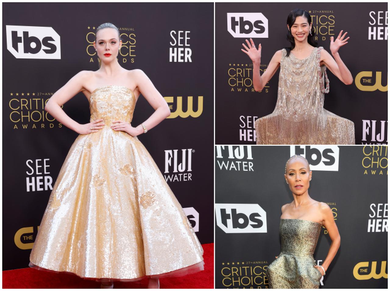 放送映画批評家協会賞でこぞってセレブが着用したのは“ゴールド”！トレンドカラーを調査