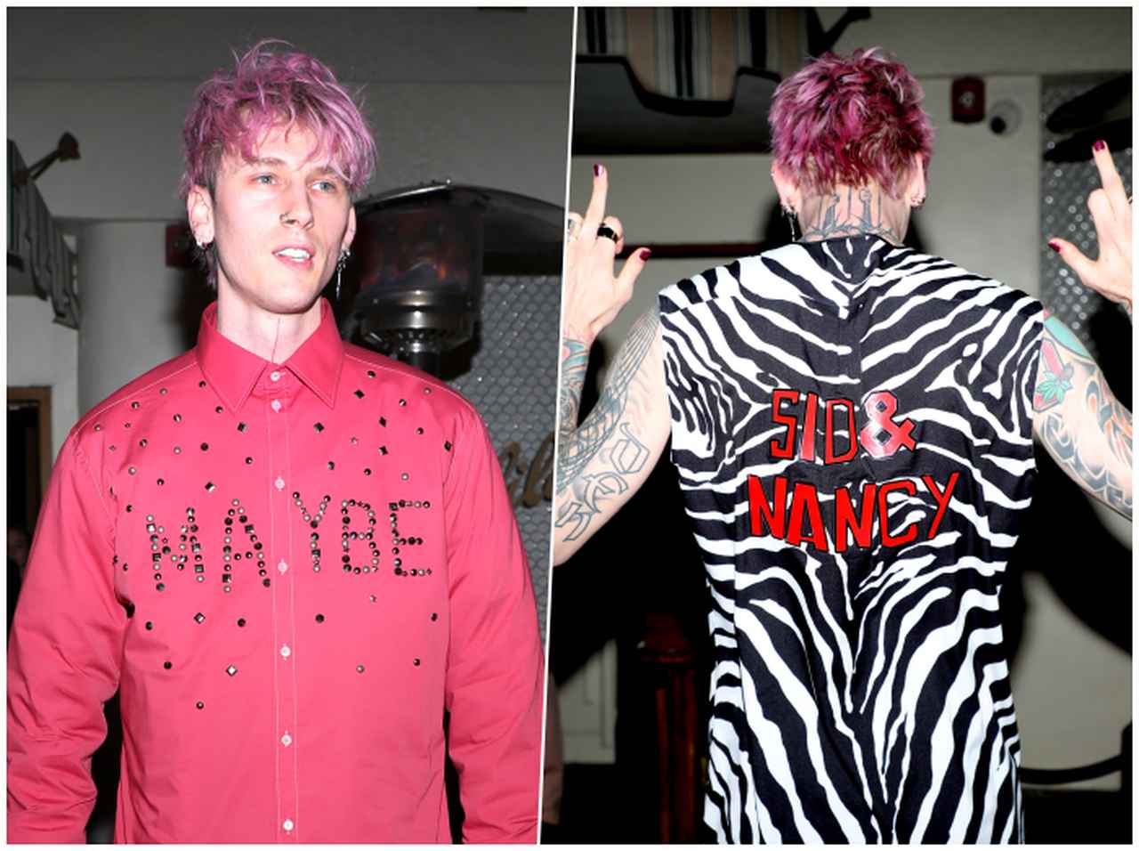 パパラッチを集め1枚1枚服を脱ぎ…マシン・ガン・ケリーの「解禁」が斬新すぎた