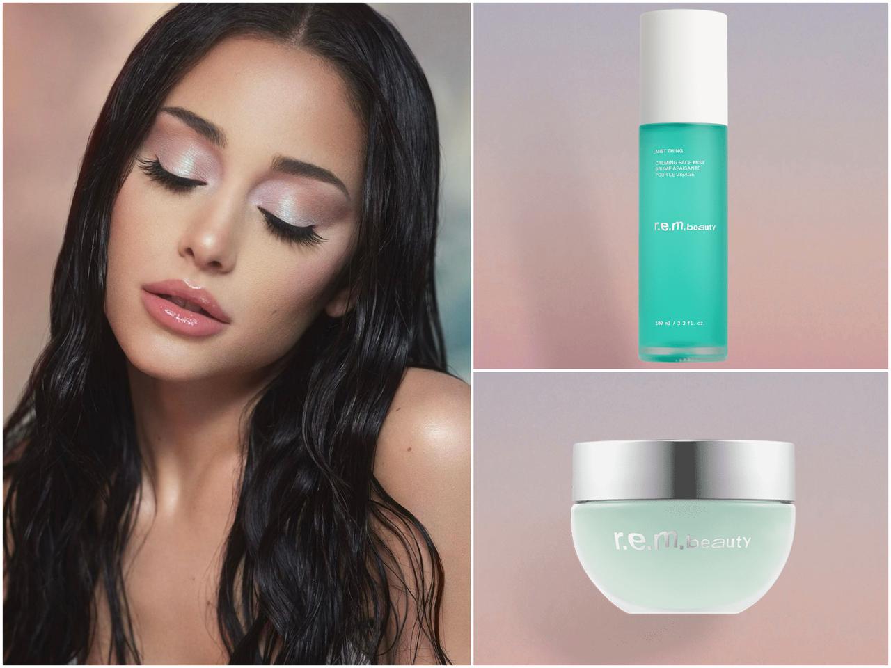 アリアナ・グランデ「r.e.m.ビューティ」から初の“スキンケア製品”が登場！フェイスミスト＆アイバーム