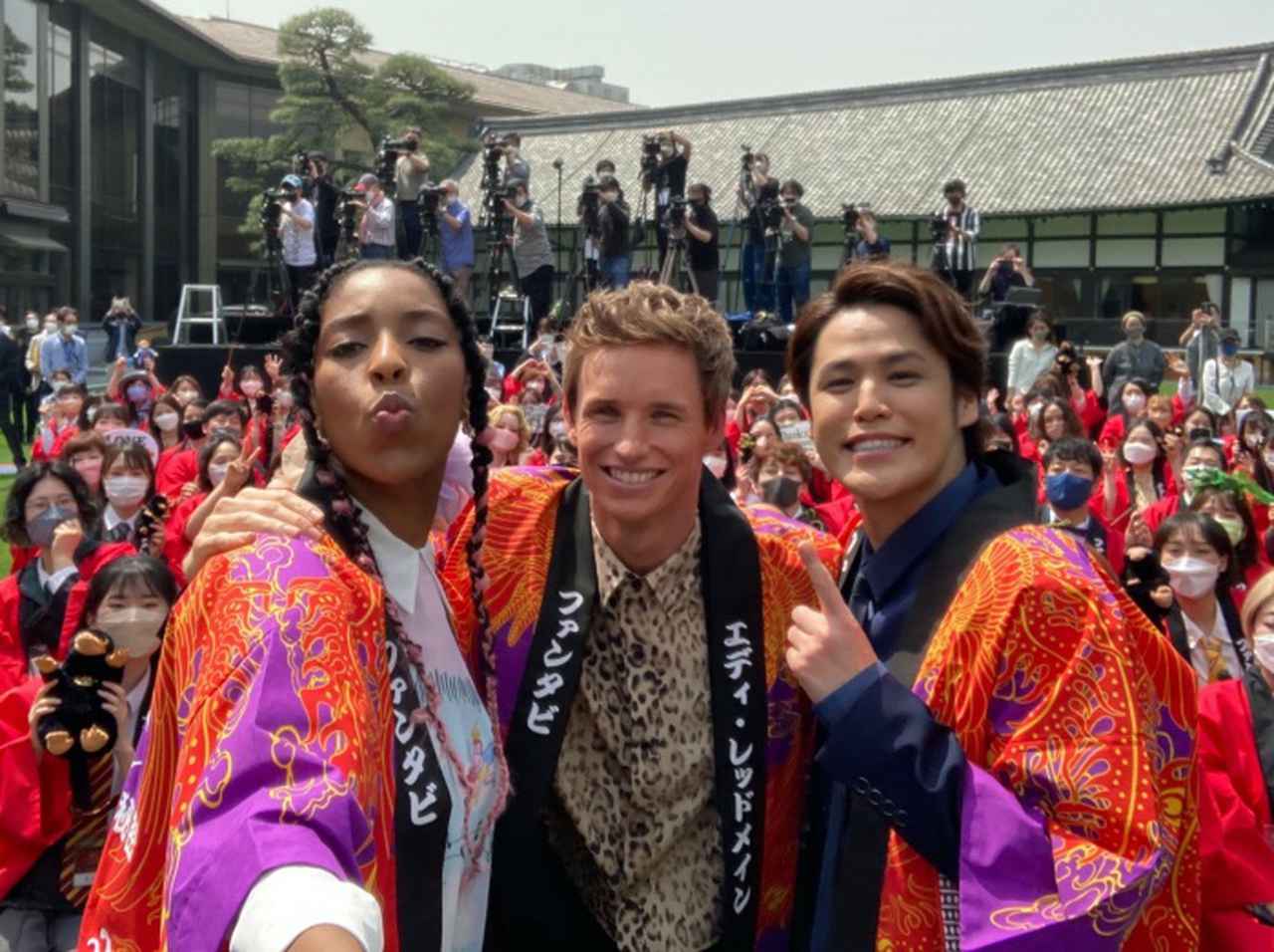 刺身もラーメンも天ぷらも大好き！エディ・レッドメイン、『ファンタビ』来日記念イベントで「日本食愛」を炸裂させる