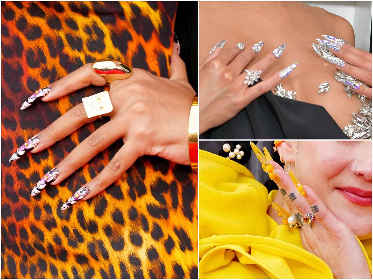 2022年グラミー賞ネイルに注目！今年はY2KデコネイルからWフレンチネイルまで多種多様