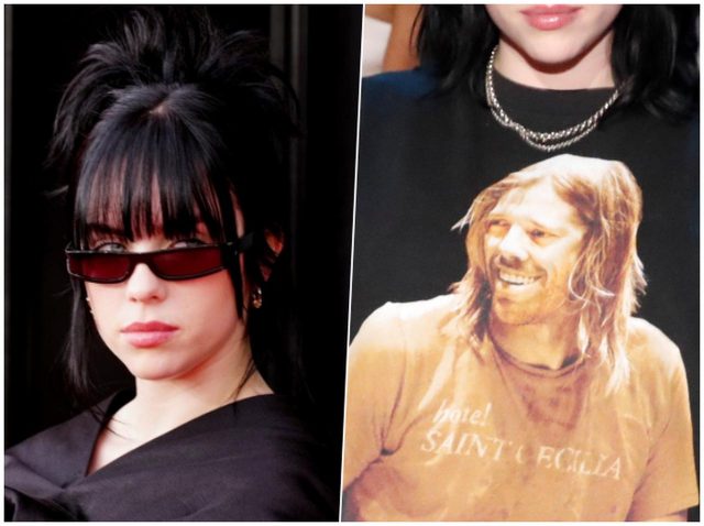 ビリー・アイリッシュ、Tシャツでフー・ファイターズのテイラー・ホーキンスを追悼