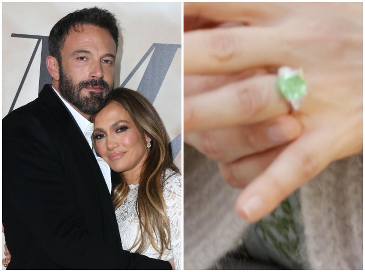 2度目の婚約！ベン・アフレックがジェニファー・ロペスに渡した婚約指輪が「グリーン」のワケ