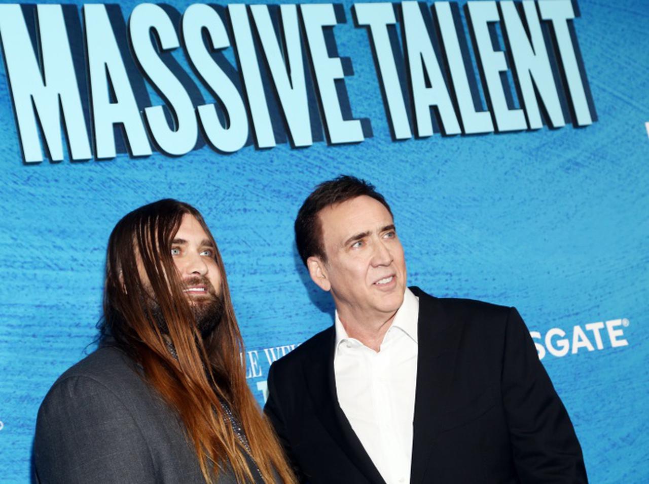 似てる？似てない？ニコラス・ケイジ、息子と久々のツーショット