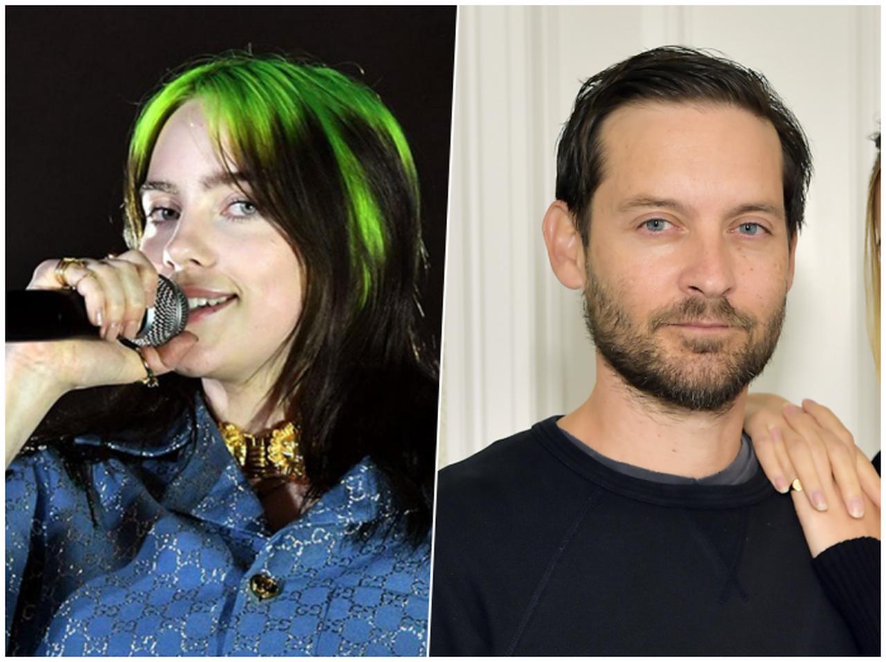 “スパイダーマン”がビリー・アイリッシュのコンサートにやって来た