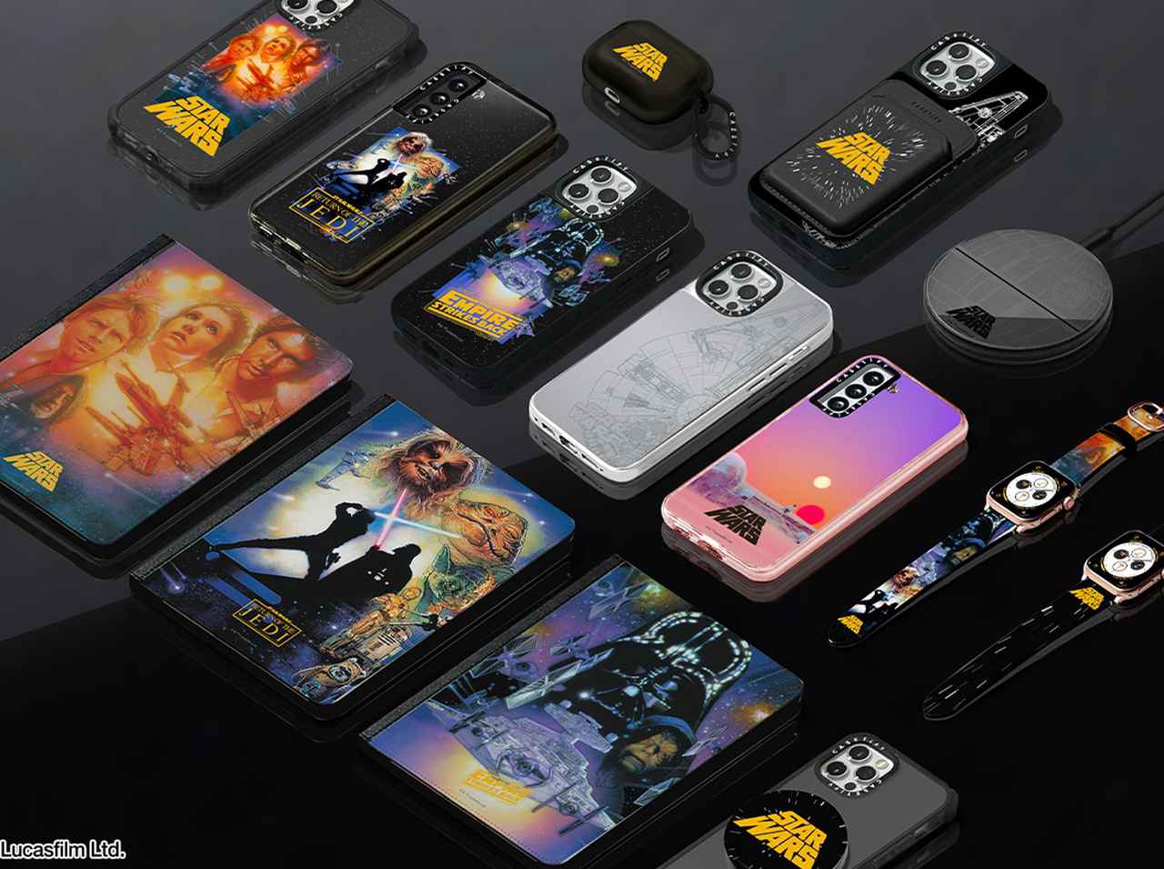 『スター・ウォーズ』とCASETiFYがコラボ！旧3部作の名シーンを描いたスマホケースが登場