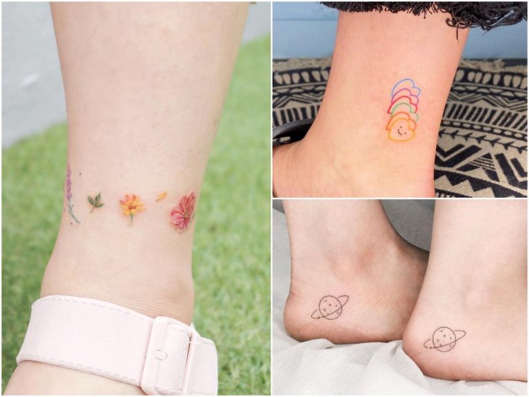 小さくてカワイイ!海外のオシャレな「フットタトゥー」デザイン集