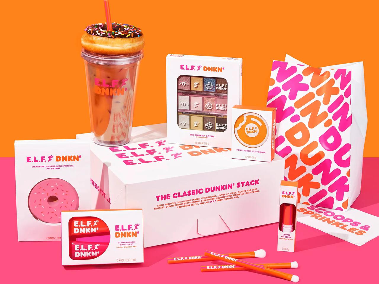 “有名ドーナツ店”がコスメに!アイシャドウ&ドーナツ型スポンジなど可愛すぎるアイテムが目白押し