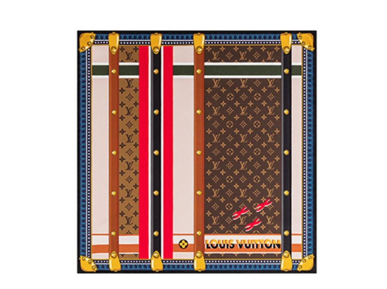 春のスタイリングのアクセントに!ルイ・ヴィトンのスクエアスカーフがオススメ