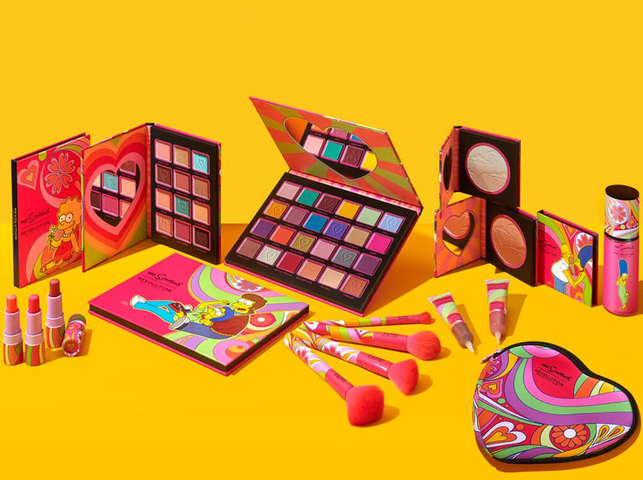 ヒッピー風の『ザ・シンプソンズ』がコスメに！人気ブランドとのコラボコスメが可愛い