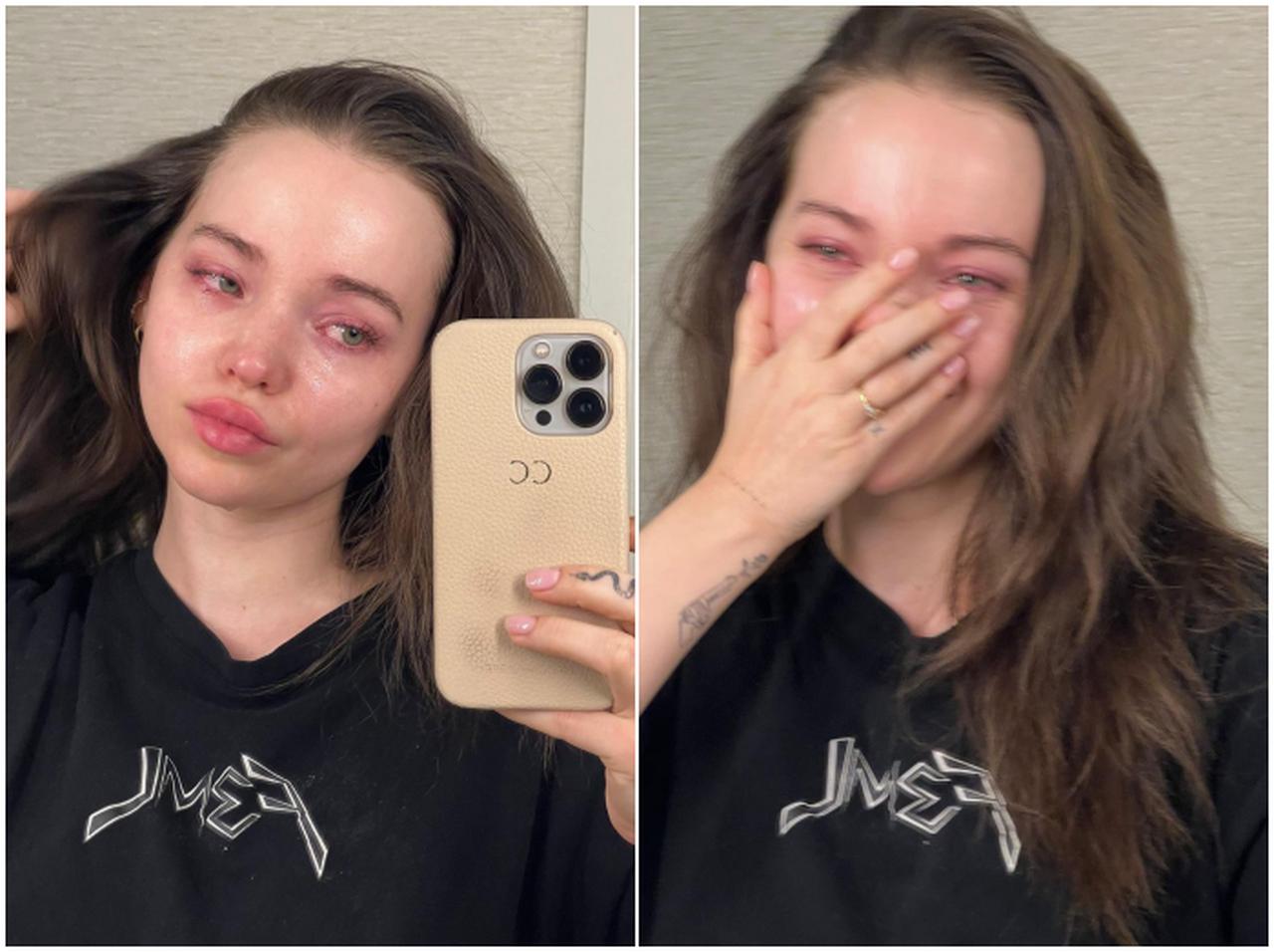 ダヴ・キャメロン、泣き顔を投稿して現代社会の生きづらさを吐露