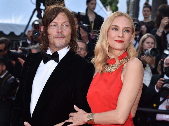 婚約後初のレカペ！ノーマン・リーダスとダイアン・クルーガーがカンヌ国際映画祭に