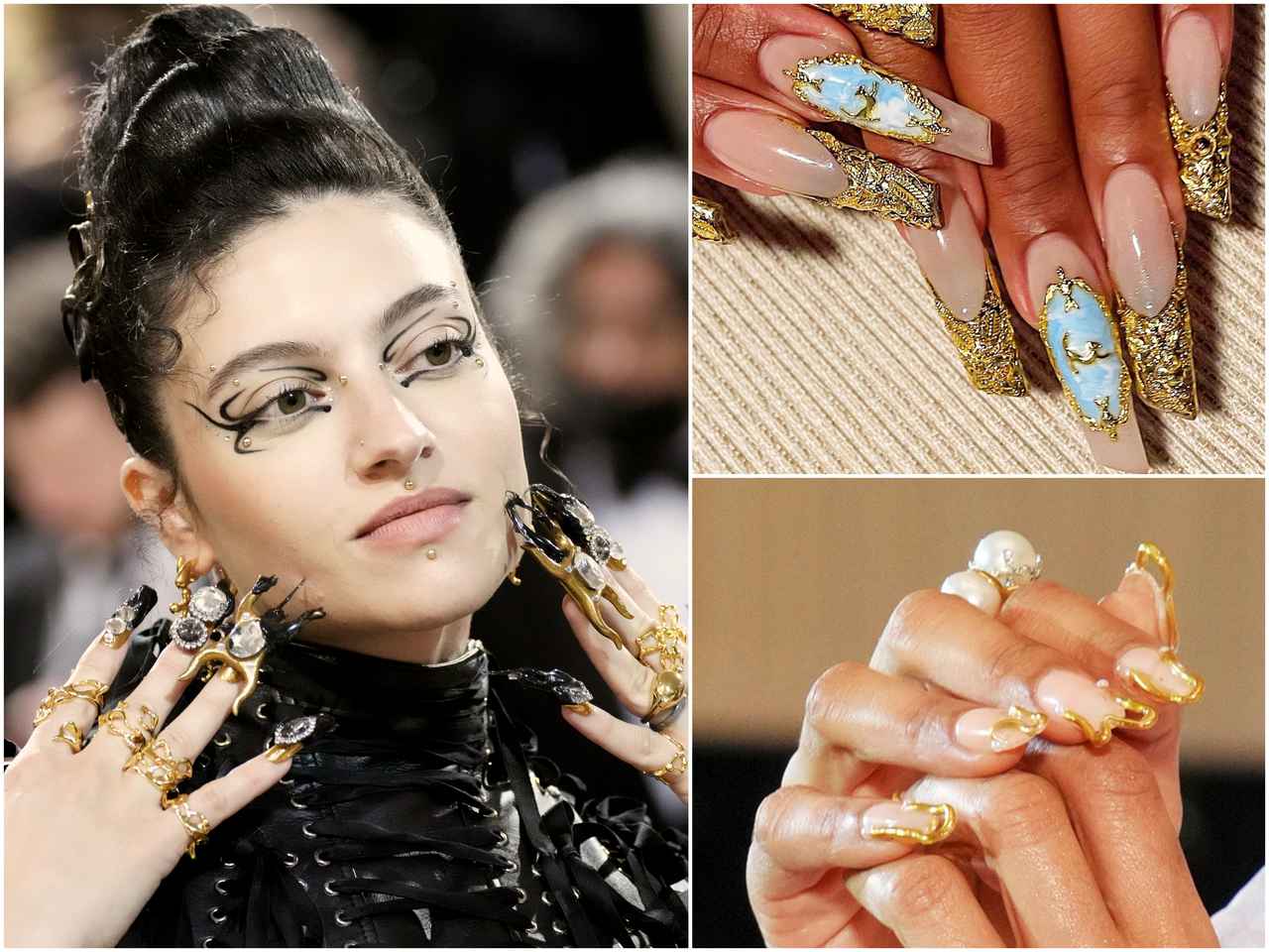 “金ぴかネイル”が大人気!セレブのこだわりが詰まった最新ネイルをご紹介【メットガラ2022】