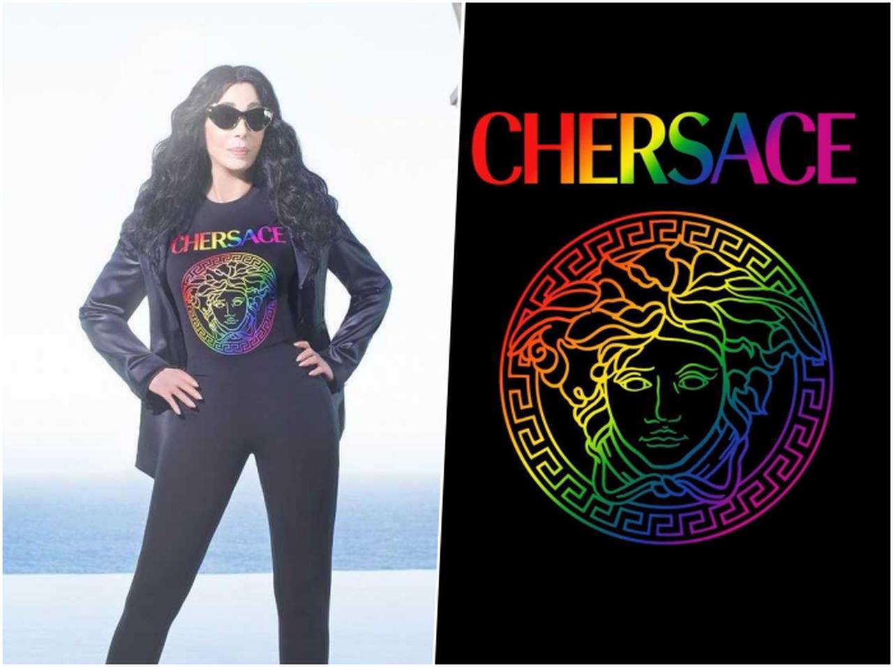 ヴェルサーチェから“シェルサーチェ”が誕生!?プライド月間をお祝い