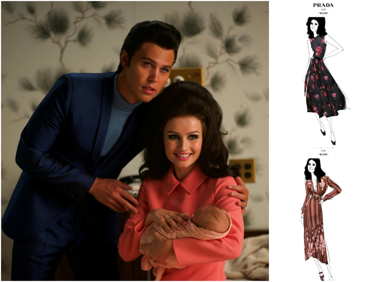 プラダとミュウミュウ、『エルヴィス』のために特別に衣装を手掛けていた