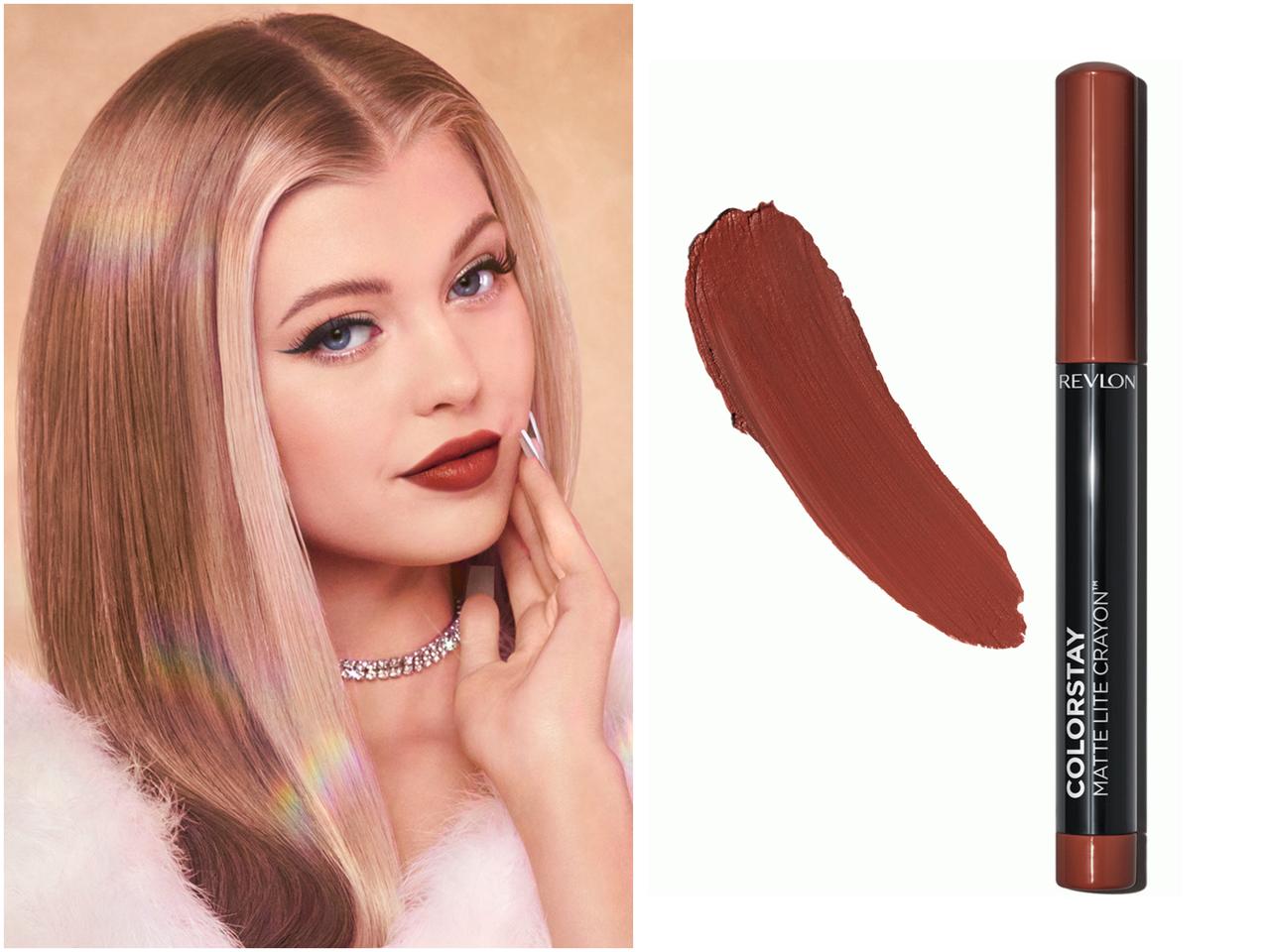 レブロンの大人気「クレヨンリップ」から新色“ざくろブラウン”が登場