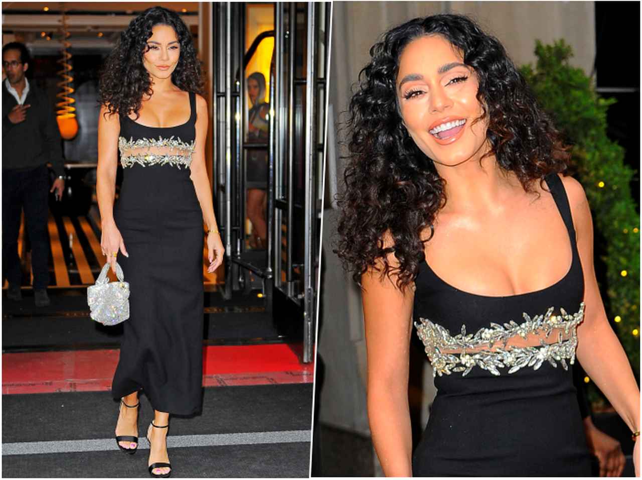 ヴァネッサ・ハジェンズ、ドレスアップしたお出かけコーデ【セレブの最新スタイル】