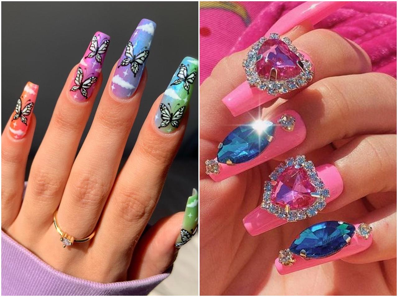 ネイルでもY2K旋風が!2000年代っぽくて可愛いネイルデザイン5選