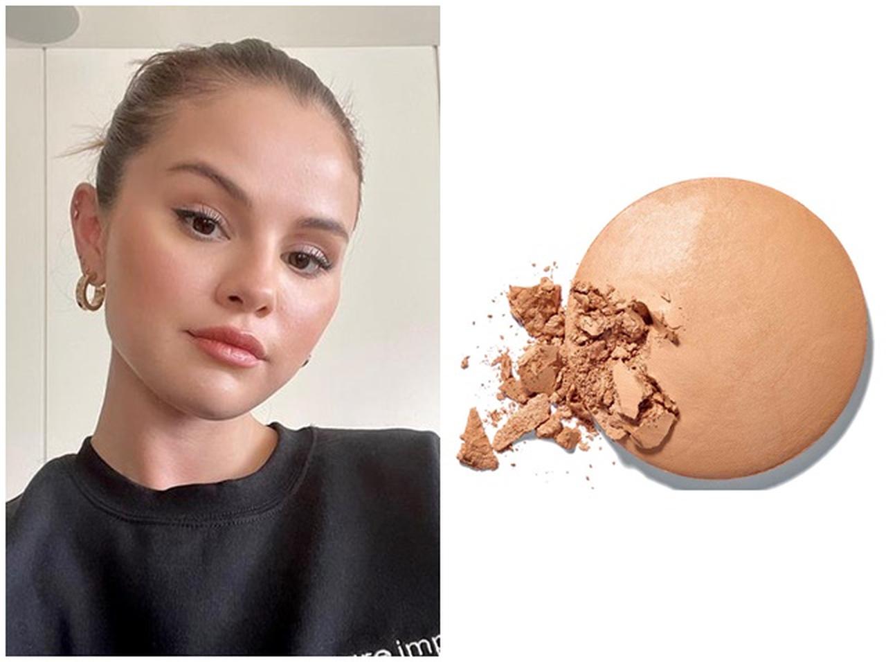 こんがり焼けた肌を“偽装”！セレーナ・ゴメスの日焼け肌メイクのコツ