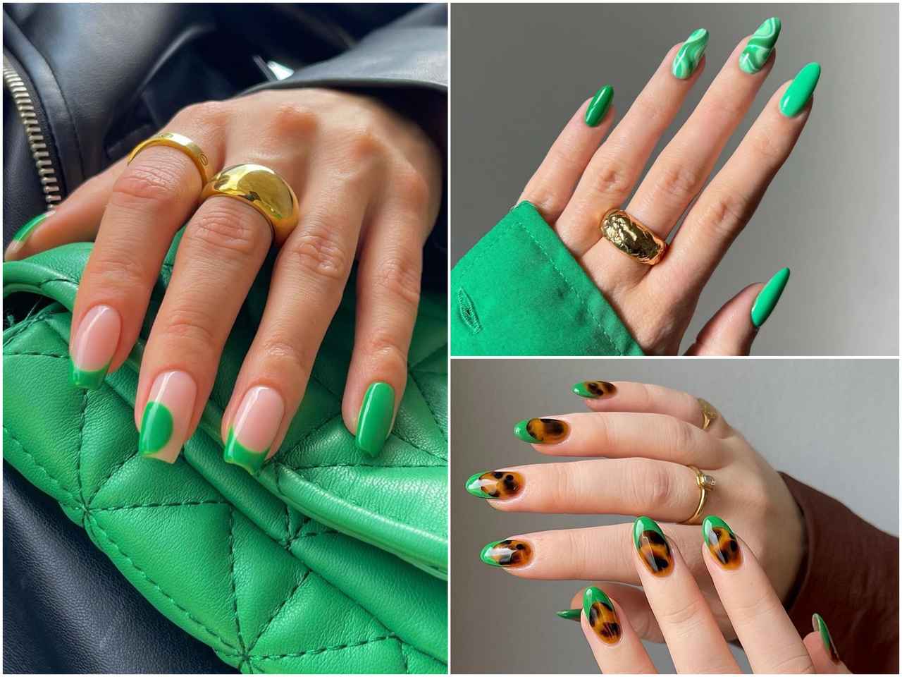 2022年夏ネイルは鮮やかな「ボッテガグリーンネイル」で決まり!